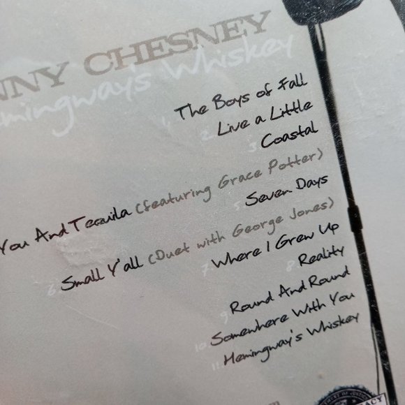 Kenny Chesney Hemingways Whiskey CD Music Country Singer Songs - Picture 3 of 4